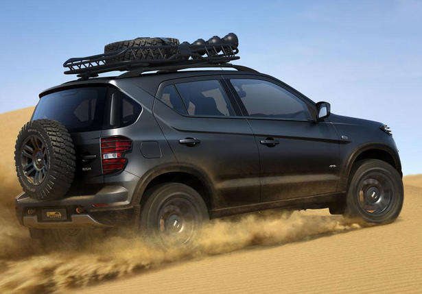 Chevrolet Niva Concept Is One Bad 4x4