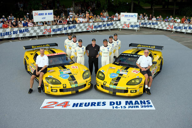 Corvette at 2008 Le Mans