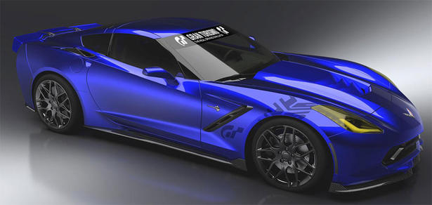 Corvette Stingray at 2013 SEMA