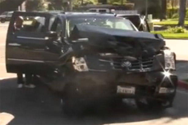 P Diddy Involved In Serious Crash