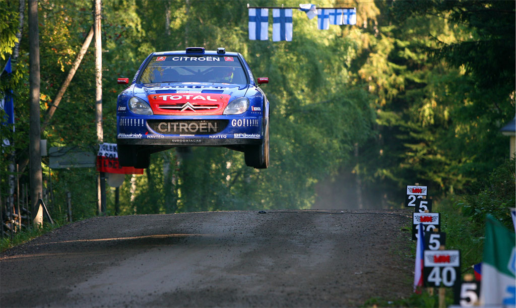 Citroen C4 WRC Top 10 Rally Jumps 8 