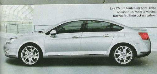 2008 Citroen C5 Brochure Leacked