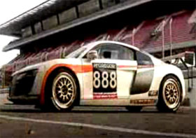 Creventic Audi R8 CR8 video