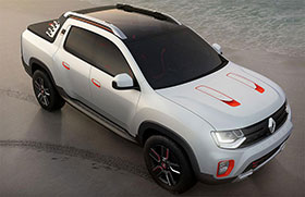 Dacia Duster Pickup Previewed by Oroch Concept Photos