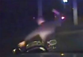 Video: Dallas Police Beats Motorcyclist