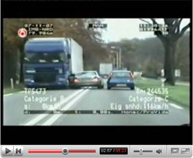 Dutch Police vs Car Thief Video