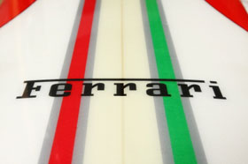 Ferrari Scuderia Spider Surf board