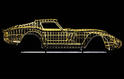 24 Karat Gold Ferrari 250 GTO 2