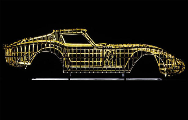 24 Karat Gold Ferrari 250 GTO