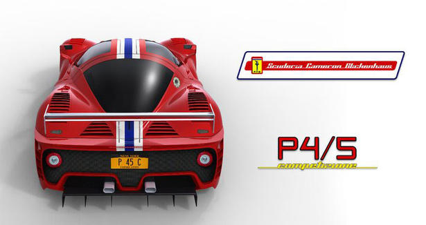 Ferrari P45 Competizione Video