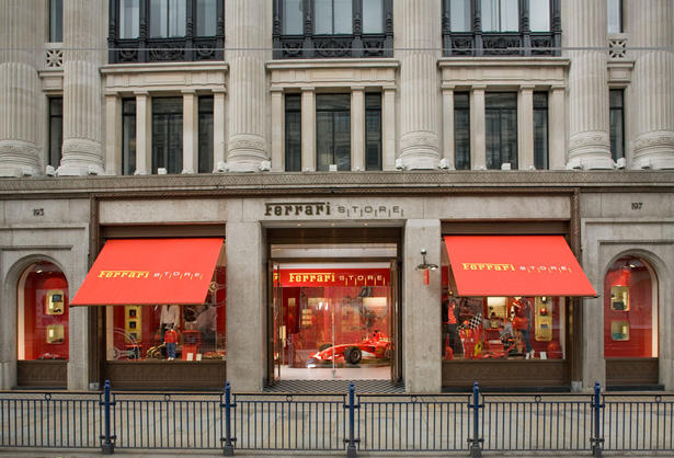 Ferrari Opens First UK Store