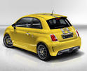 Yellow Abarth Fiat 500 Tributo Ferrari 2