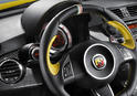 Yellow Abarth Fiat 500 Tributo Ferrari 5