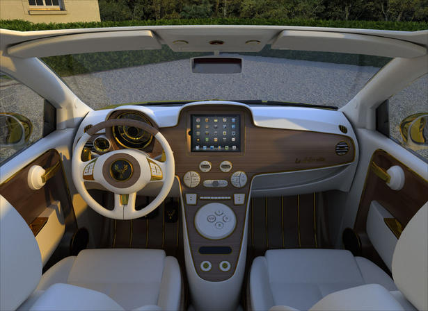 Fenice Gold And Diamonds Fiat 500C