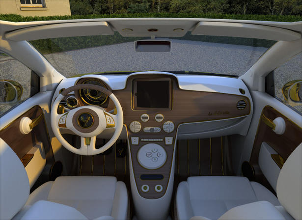 Fenice Gold And Diamonds Fiat 500C