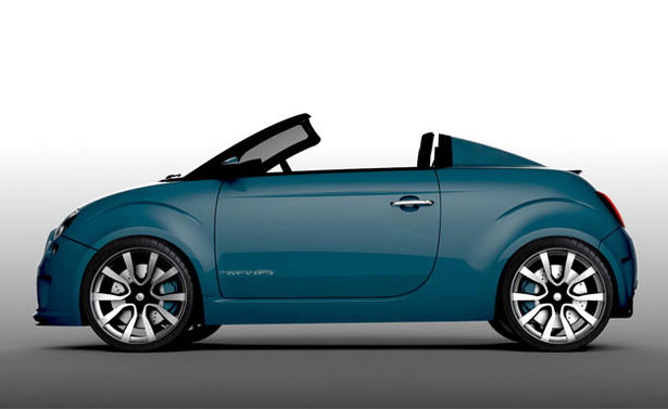 Fiat 500 Abarth Roadster Design Study