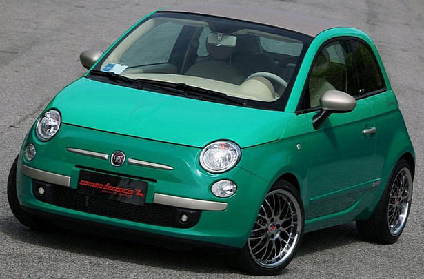 Romeo Ferraris Fiat 500C Sardinia