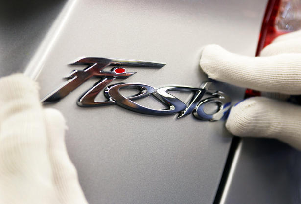 2009 Ford Fiesta into Production