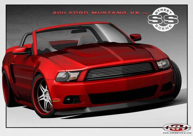 2011 Ford Mustang At SEMA 2010