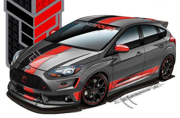 2013 Ford Focus ST At 2012 SEMA