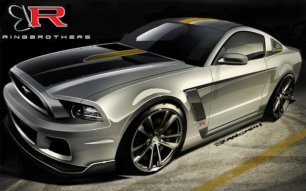 2013 Ford Mustang At 2012 SEMA