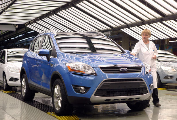 Ford Kuga Enters Production