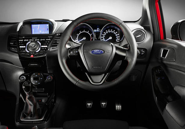 Ford Fiesta Red and Black Get 140 PS 1.0 Liter Engine