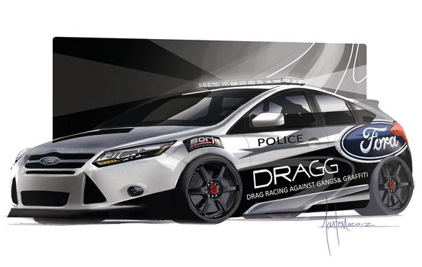 Ford Focus ST at 2013 SEMA