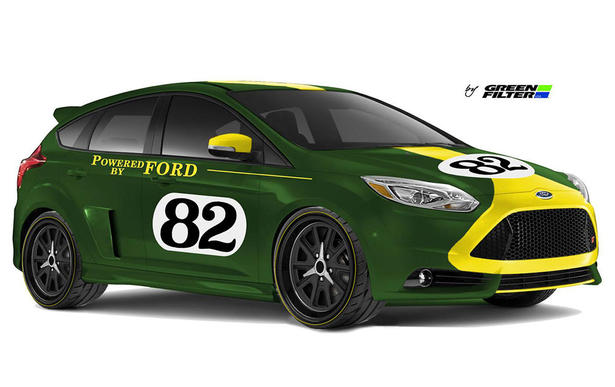 Ford Focus ST at 2013 SEMA