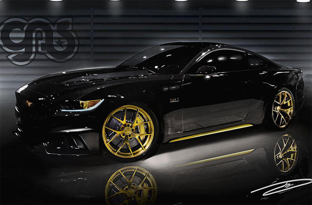 2015 Ford Mustang by Galpin at SEMA