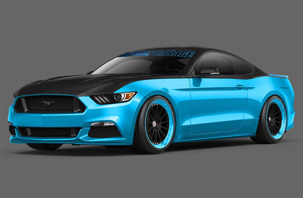 2015 Ford Mustang by Galpin at SEMA