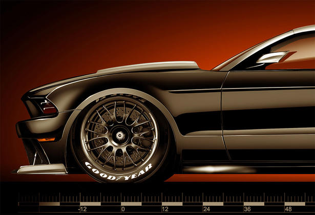 Hollywood Hot Rods Ford Mustang