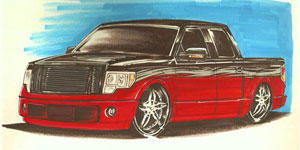 Ford F150 at 2009 SEMA