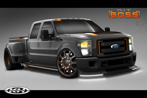 SEMA 2010 Ford F150 F350
