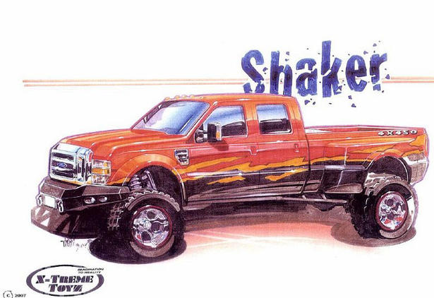 X Treme Toyz Shaker Ford F 450 Super Duty