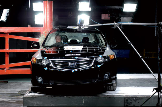 2009 Honda Accord Euro NCAP rating