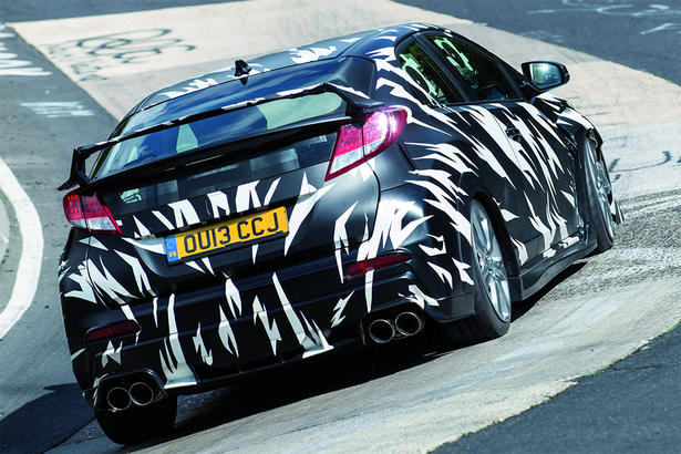 2016 Honda Civic Type R spied