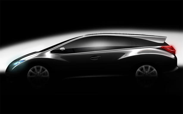 Honda Civic Wagon Teaser