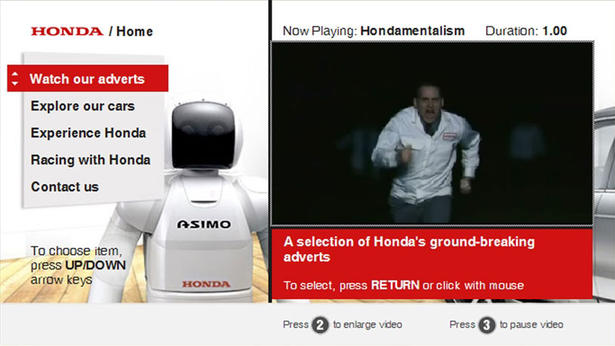 Honda TV Goes Live