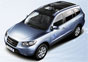 Hyundai Santa Fe blue Hybrid