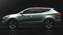 2013 Hyundai Santa Fe Teased 2