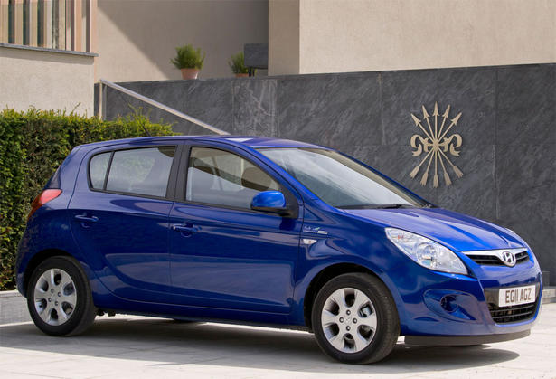 2012 Hyundai i20 Blue