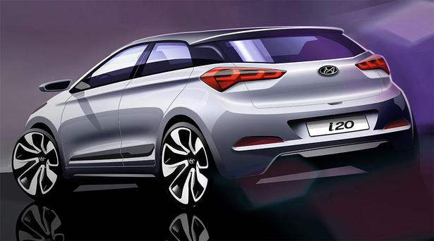 2015 Hyundai i20 Sketches Released