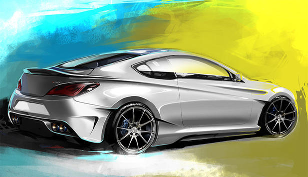 ARK Hyundai Genesis Coupe Legato