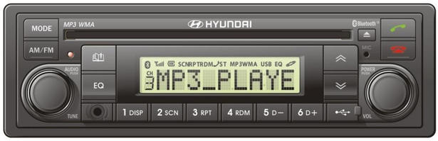 Hyundai Bluetooth wireless audio system