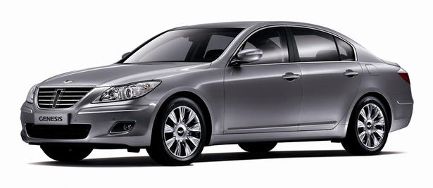 Prada Hyundai Genesis sedan