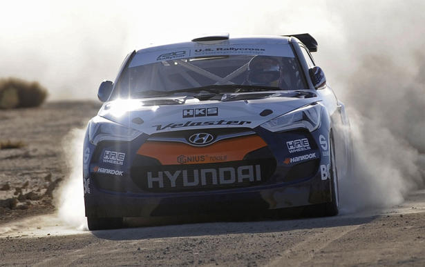 RMR Hyundai Veloster Rally Car