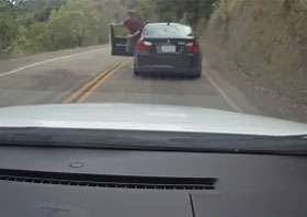 Insecure BMW Driver Video
