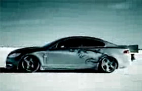Jaguar XFR speed record video