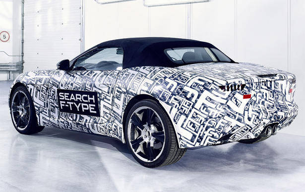 Jaguar F Type Spied
